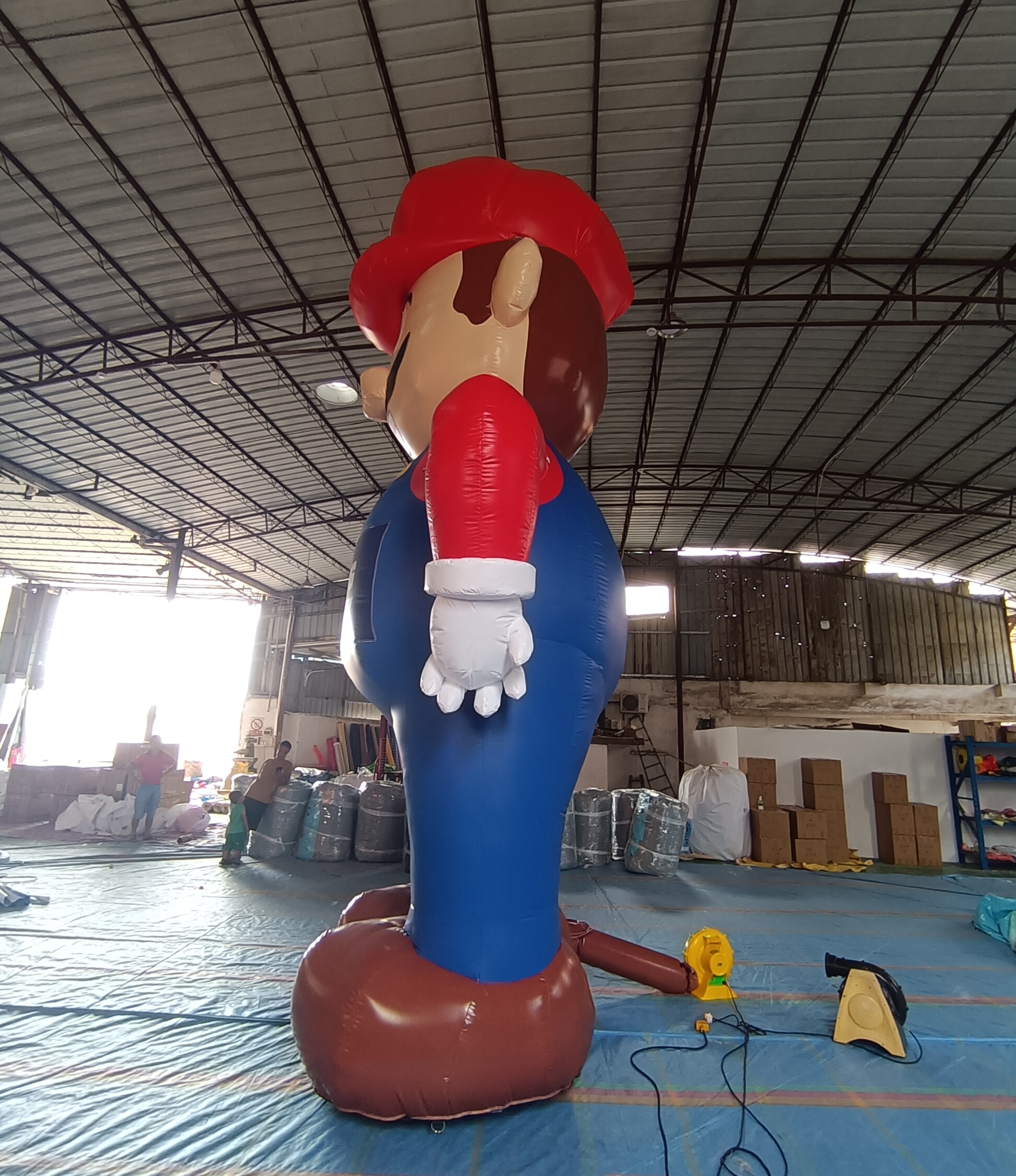 Giant 6m H Inflatable Super Mario Cartoon | Bring Mario to Life